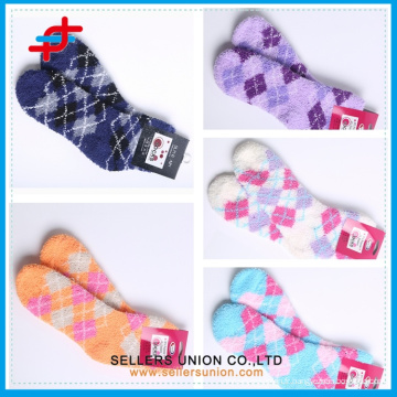 Chaussettes en polyester microfibre pour enfants avec éponge éponge/chaussettes en microfibre Chine /chaussettes serviettes sur mesure